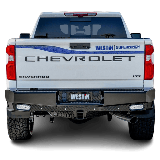 Westin HDX Bandit Rear Bumper for 2019-2024 GMC Silverado Sierra 1500 2500 3500 - Recon Recovery - Recon Recovery