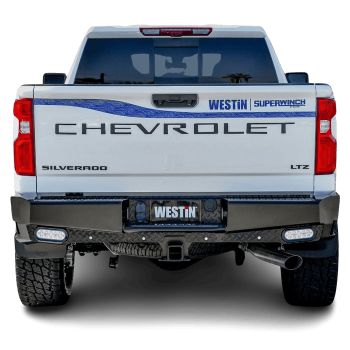 Westin HDX Bandit Rear Bumper for 2019-2024 GMC Silverado Sierra 1500 2500 3500 - Recon Recovery - Recon Recovery