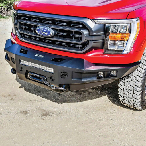 Westin Pro - Series Winch Front Bumper for 2021 - 2023 Ford F - 150 - Recon Recovery - Recon Recovery
