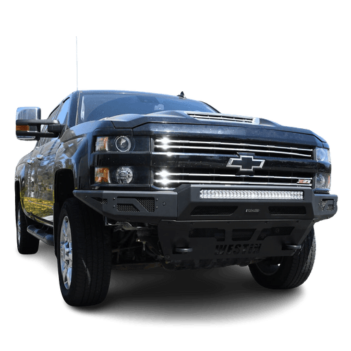 Westin Pro - Mod Front Bumper for 2015 - 2019 Chevrolet Silverado 2500 3500 - Recon Recovery - Recon Recovery