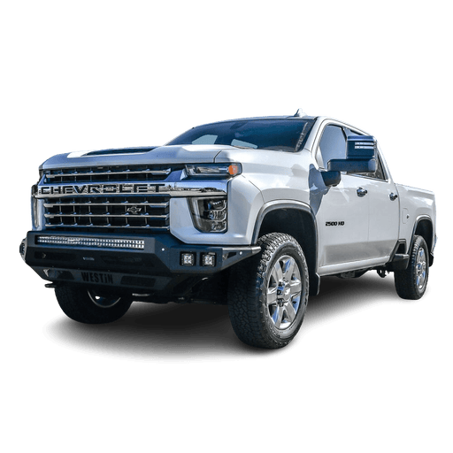 Westin Pro - Mod Front Bumper for 2020 - 2023 Chevrolet Silverado 2500 3500 - Recon Recovery - Recon Recovery