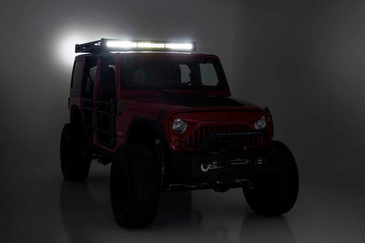 Rough Country Roof Rack for 2007 - 2018 Jeep Wrangler JK/Wrangler Unlimited - Recon Recovery