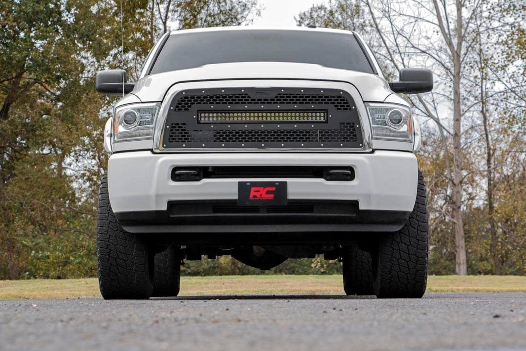 Rough Country Dual 30 inch LED Mesh Grille Kit for 2013-2018 Ram 2500 & 3500 - Recon Recovery