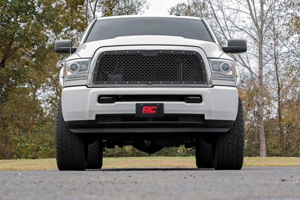 Rough Country Mesh Grille for 2013 - 2018 Ram 2500 & 3500 - Recon Recovery