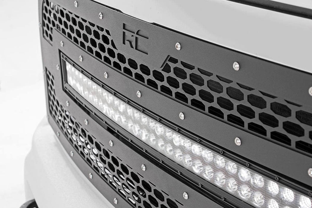 Rough Country Dual 30 inch LED Mesh Grille Kit for 2013-2018 Ram 2500 & 3500 - Recon Recovery