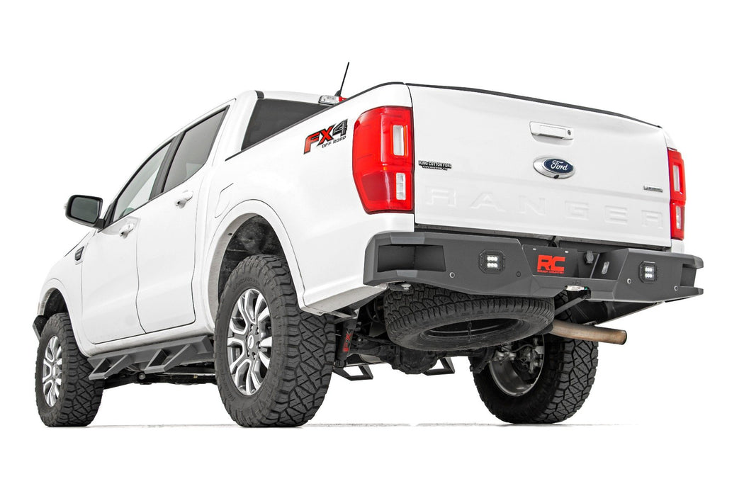 Ford Ranger P703 Rear Bumper RC Steel Rear Bumper with LED Lights for 2019-2023 Ford Ranger - Recon ...