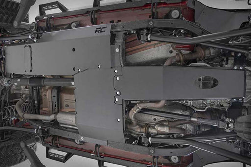 Rough Country Skid Plate Combo for 2018 - 2019 Jeep Wrangler Unlimited - Recon Recovery