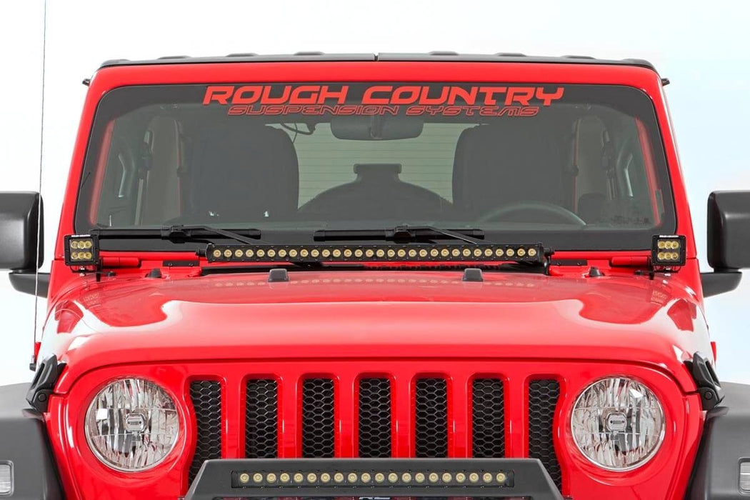 Rough Country LED Light Kit for 2018 - 2026 Jeep Gladiator JT/Wrangler JL - Recon Recovery