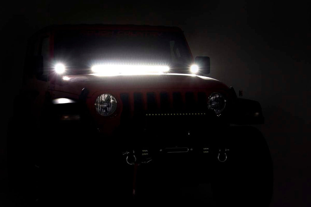 Rough Country LED Light Kit for 2018 - 2026 Jeep Gladiator JT/Wrangler JL - Recon Recovery