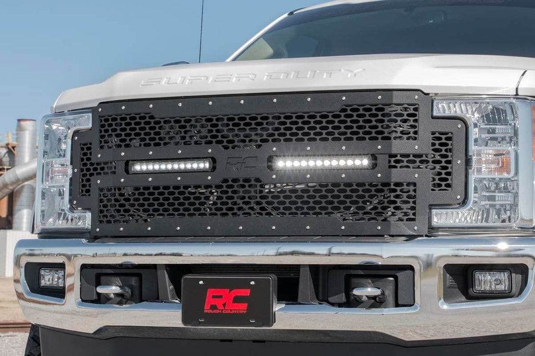 Rough Country Mesh Grille for 2017-2019 Ford F-250 & F-350