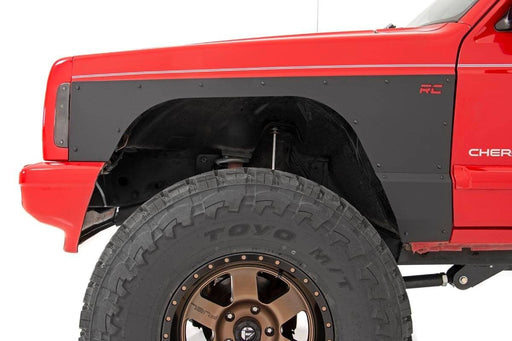 Rough Country Fender & Quarter Panel Armor for 1997 - 2001 Jeep Cherokee XJ - Recon Recovery