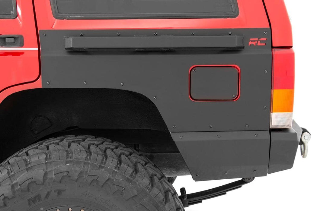 Rough Country Fender & Quarter Panel Armor for 1984 - 1996 Jeep Cherokee XJ - Recon Recovery