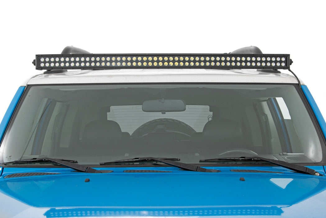 Rough Country 50 - Inch Curved Dual Row CREE LED Light Bar | 23,040 Lumens - Recon Recovery