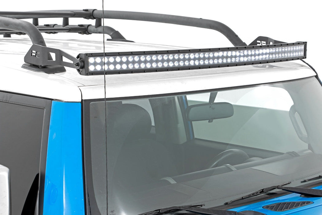Rough Country 50 - Inch Curved Dual Row CREE LED Light Bar | 23,040 Lumens - Recon Recovery