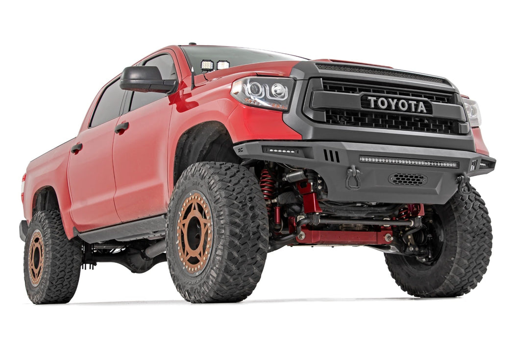 Rough Country Front Prerunner Bumper for 2014 - 2021 Toyota Tundra - Recon Recovery