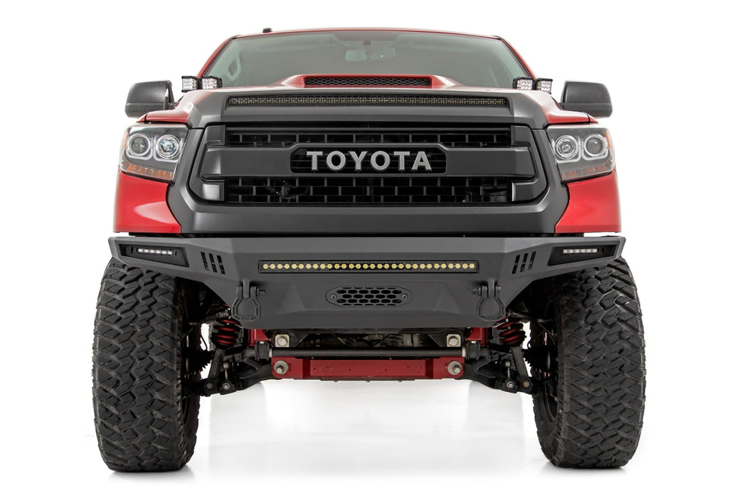 Rough Country Front Prerunner Bumper for 2014 - 2021 Toyota Tundra - Recon Recovery