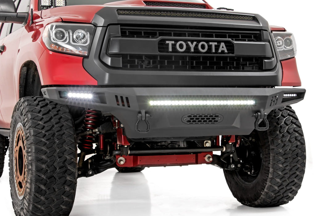 Rough Country Front Prerunner Bumper for 2014 - 2021 Toyota Tundra - Recon Recovery