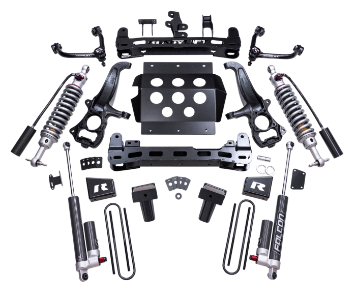 ReadyLIFT 6" MAX3.3 Suspension System with Falcon 3.3 Adjustable Shocks for 2025-2026 Chevrolet/GMC Silverado 1500/Sierra 1500