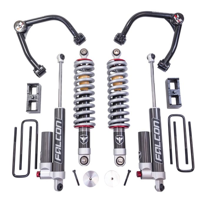 ReadyLIFT 4.0" SST2.1 Lift Kit with Premium Falcon 2.1 Strut/Shocks for 2019-2024 Chevrolet/GMC Silverado 1500/Sierra 1500 - Recon Recovery