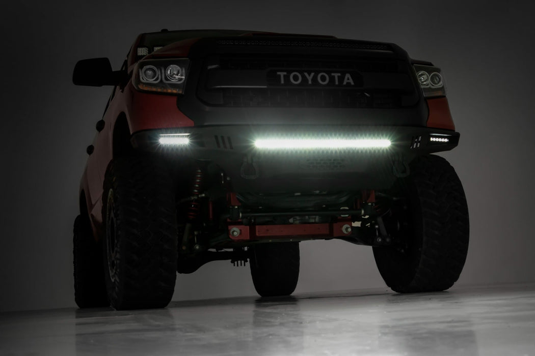 Rough Country Front Prerunner Bumper for 2014 - 2021 Toyota Tundra - Recon Recovery