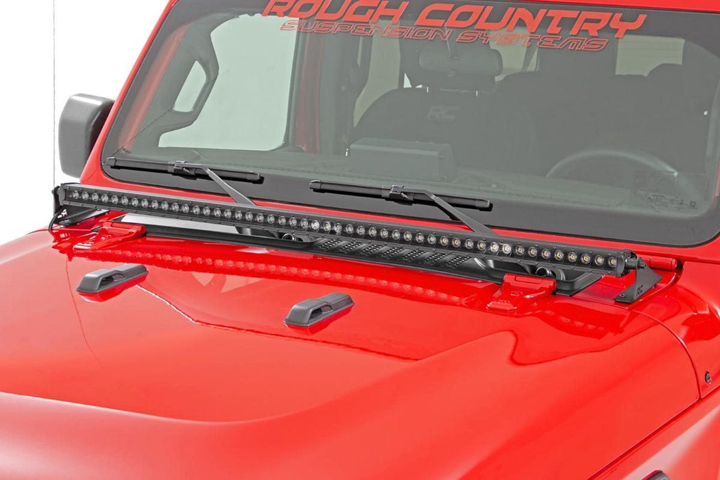 Rough Country LED Light Kit for 2018 - 2026 Jeep Gladiator JT/Wrangler JL - Recon Recovery