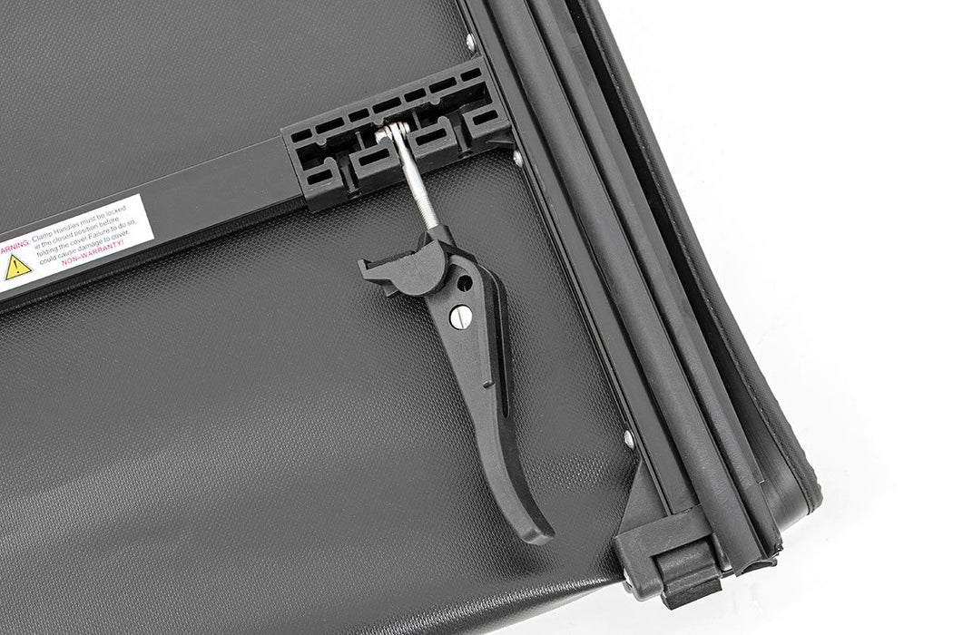 DNA MOTORING Soft Tri-Fold Tonneau Cover For Chevy Colorado / GMC Canyon 5'3" Bed (2004-2012)
