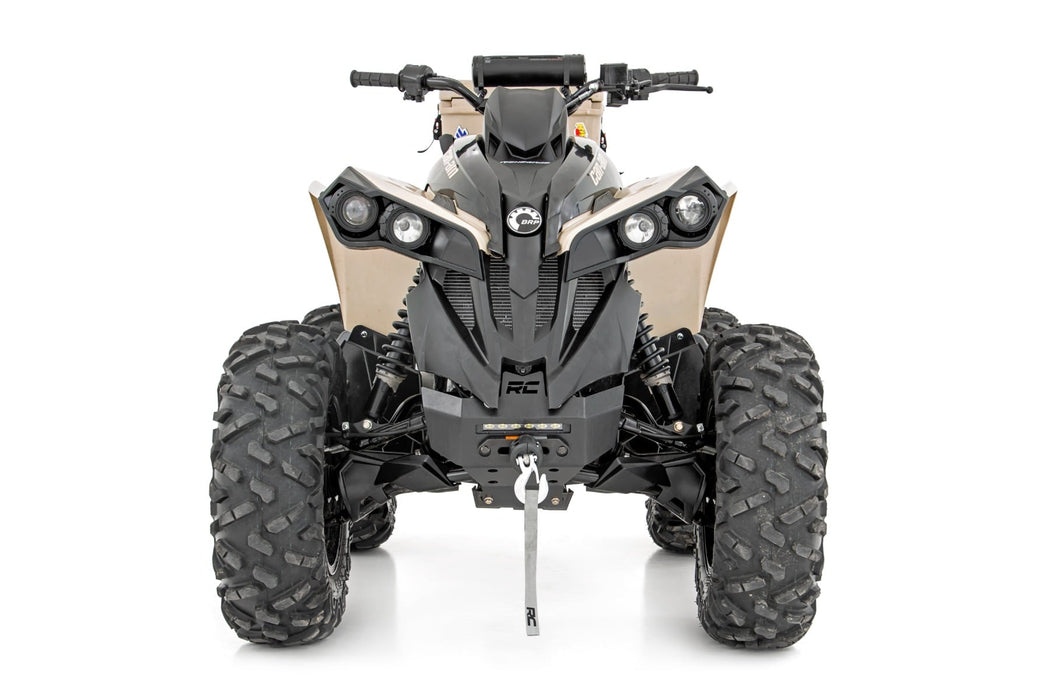 Rough Country Winch Bumper Can - Am Renegade 1000/Renegade 500 - Recon Recovery