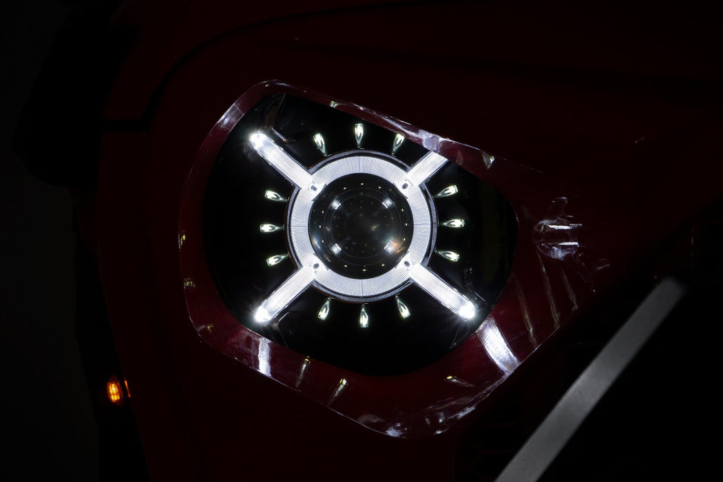 DOT Approved 9 Inch LED Headlights For 2018 - 2026 Jeep Gladiator JT & Wrangler JL - Recon Recovery