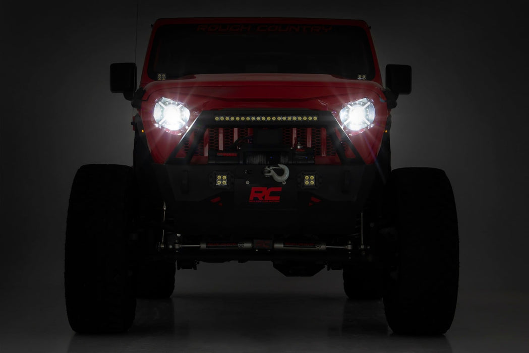 DOT Approved 9 Inch LED Headlights For 2018 - 2026 Jeep Gladiator JT & Wrangler JL - Recon Recovery
