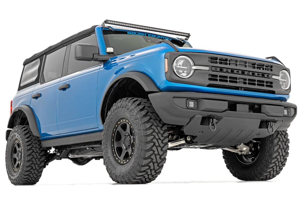 Rough Country Tow Hook Brackets for 2021 - 2026 Ford Bronco - Recon Recovery