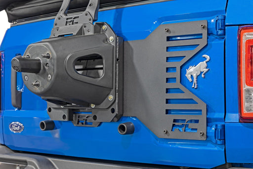 Rough Country Spare Tire Relocation for 2021 - 2026 Ford Bronco - Recon Recovery