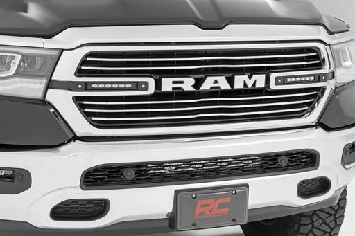Rough Country Dual 6in LED Grille Kit for 2019 - 2024 Ram 1500 - Recon Recovery