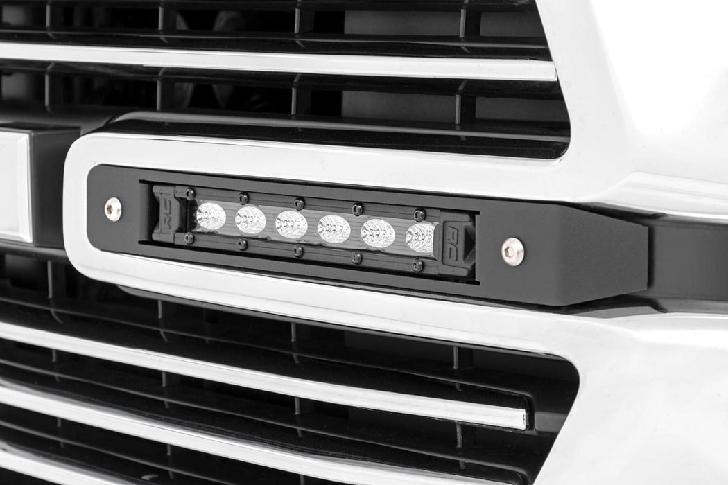 Rough Country Dual 6in LED Grille Kit for 2019 - 2024 Ram 1500 - Recon Recovery