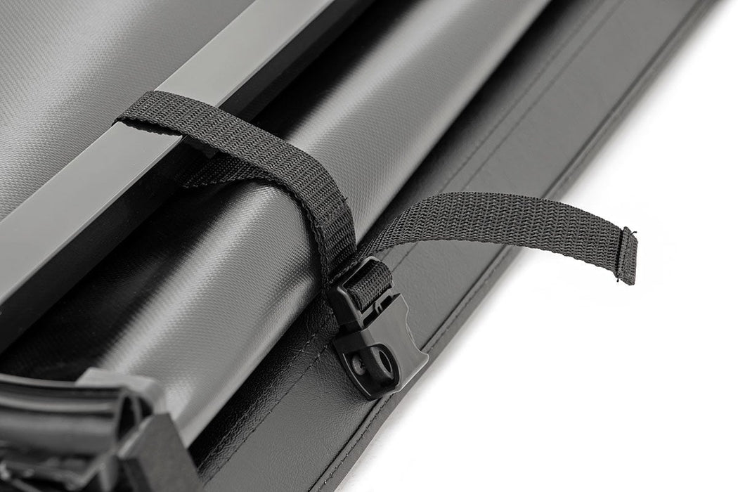 Rough Country Tri - Fold Soft Tonneau Cover for 2016 - 2023 Tacoma (5' Bed) - Recon Recovery