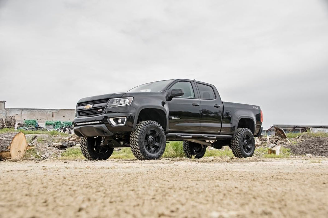 Rough Country Bumper 30 inch LED Light Mount for 2015 - 2022 GM Canyon & Colorado - Recon Recovery