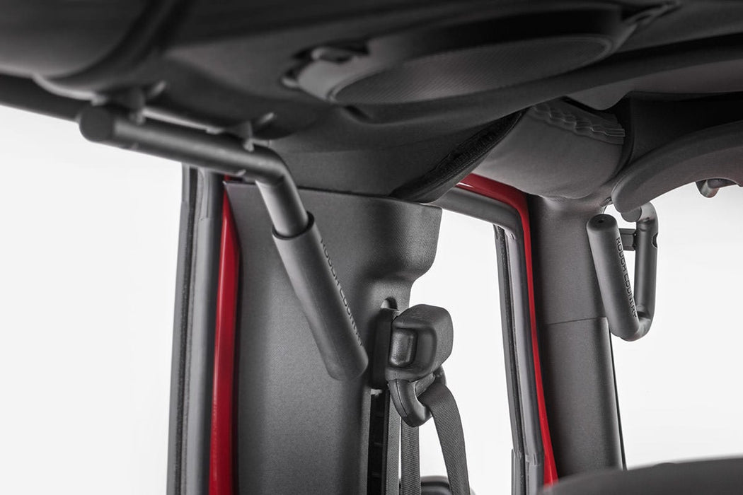 Rough Country Grab Handles for 2007 - 2018 Jeep Wrangler JK/Wrangler Unlimited - Recon Recovery
