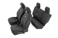 Rough Country Seat Covers | Front and Rear | Jeep Wrangler JK Unlimited 4WD (2011 - 2012) - Recon Recovery