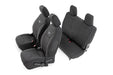 Rough Country Seat Covers | Front and Rear | Jeep Wrangler JK 2 Door (2011 - 2012) - Recon Recovery