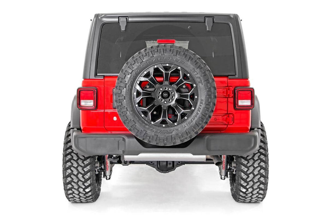 Rough Country Tire Carrier Relocation Plate for 2018 - 2026 Jeep Wrangler JL/Wrangler Unlimited - Recon Recovery