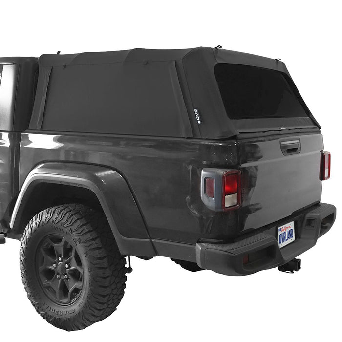 Explorer Soft Shell Bed Topper– 2020 - 2026 Jeep Gladiator JT | OVS Black Diamond - Recon Recovery
