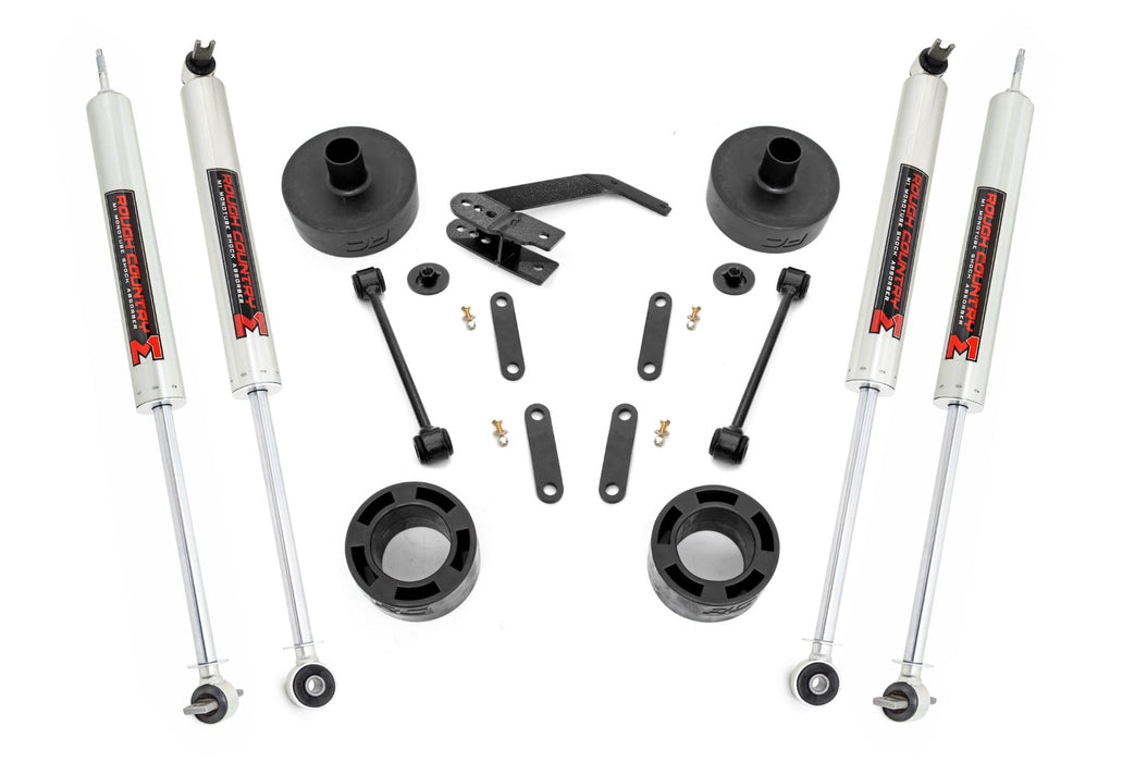 Rough Country 2.5 Inch Lift Kit for 2007 - 2018 Jeep Wrangler JK/Wrangler Unlimited - Recon Recovery