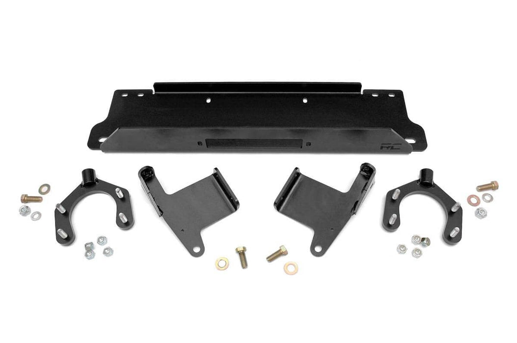 Rough Country Winch Mounting Plate for 2007 - 2018 Jeep Wrangler JK/Wrangler Unlimited - Recon Recovery