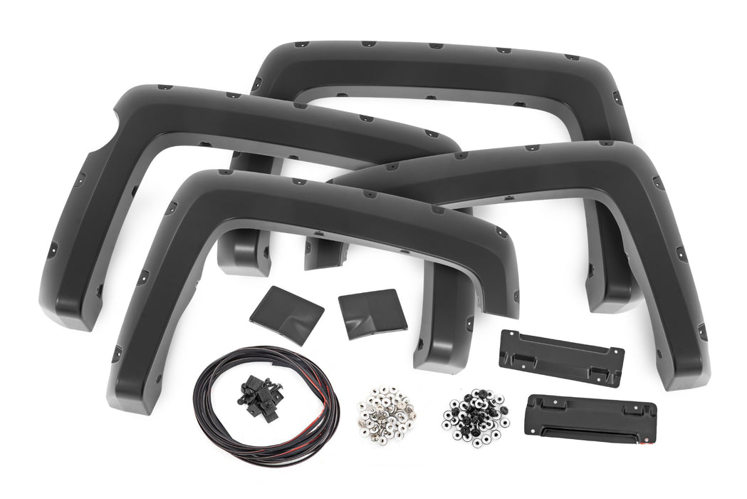 Rough Country Pocket Fender Flares Chevy Silverado 1500 (14 - 18 & Classic) - Recon Recovery