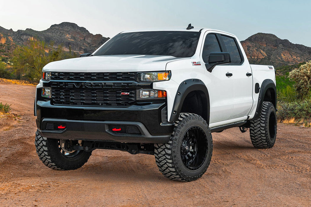 Rough Country Pocket Fender Flares for 2022 - 2026 Chevy Silverado 1500 - Recon Recovery