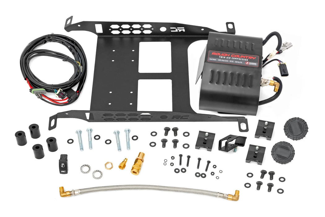 Rough Country Under Seat Compressor Kit & Bracket for 2016-2023 Toyota Tacoma