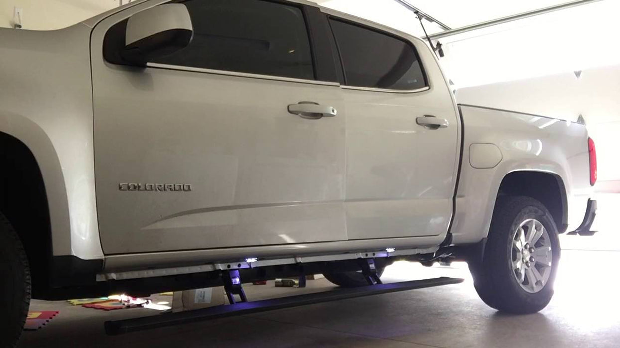 Pro-E Electric Power Drop Down Running Boards for 2015-2024 GM Colorado Canyon Crew Cab - Recon Recovery - Recon Recovery