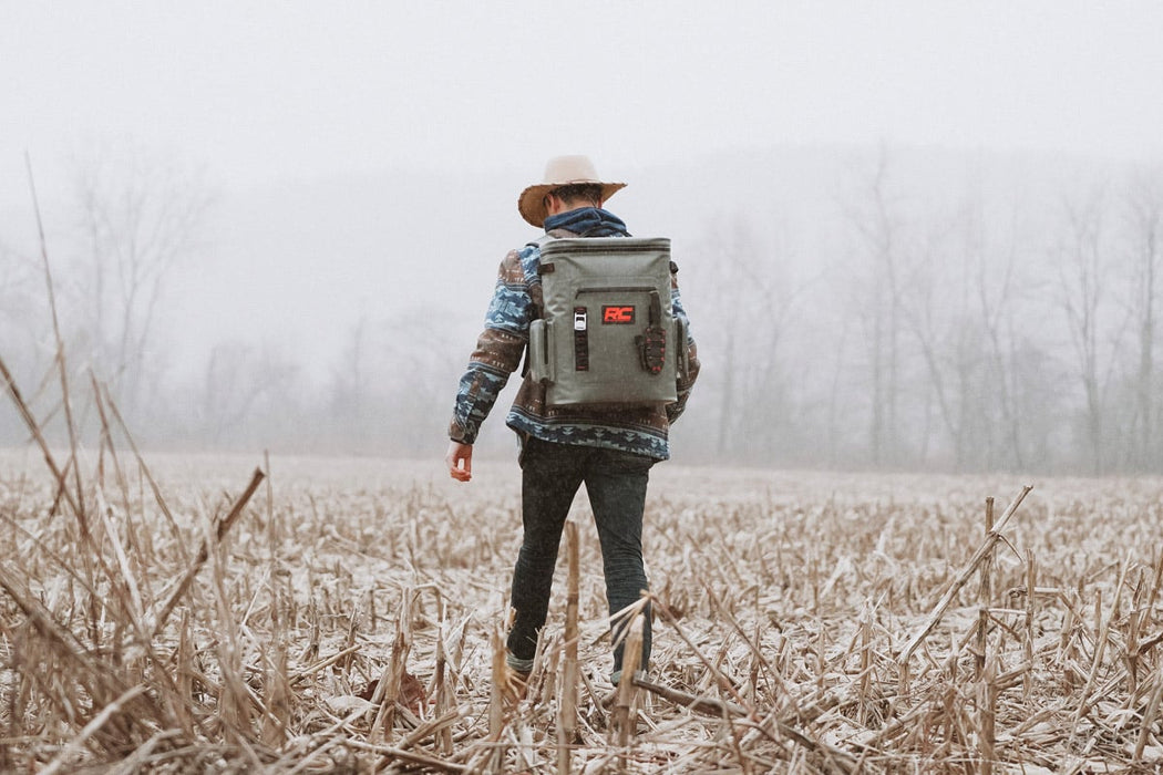 Rough Country Insulated 24 Can Backpack Waterproof Cooler - Recon Recovery