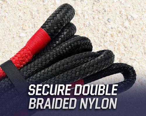 Overland Vehicle Systems Brute Kinetic Recovery Rope with Storage Bag - Recon Recovery - Recon Recovery