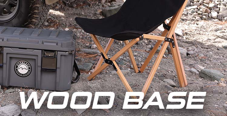 Overland Vehicle Systems Folding Camping chair with Storage Bag - Recon Recovery - Recon Recovery