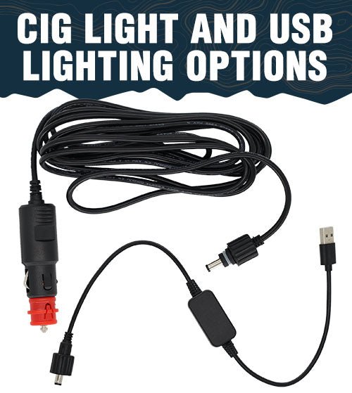 OVS 4 Piece Universal LED Light Kit – Plug & Play RGBWW Camping Lights - Recon Recovery